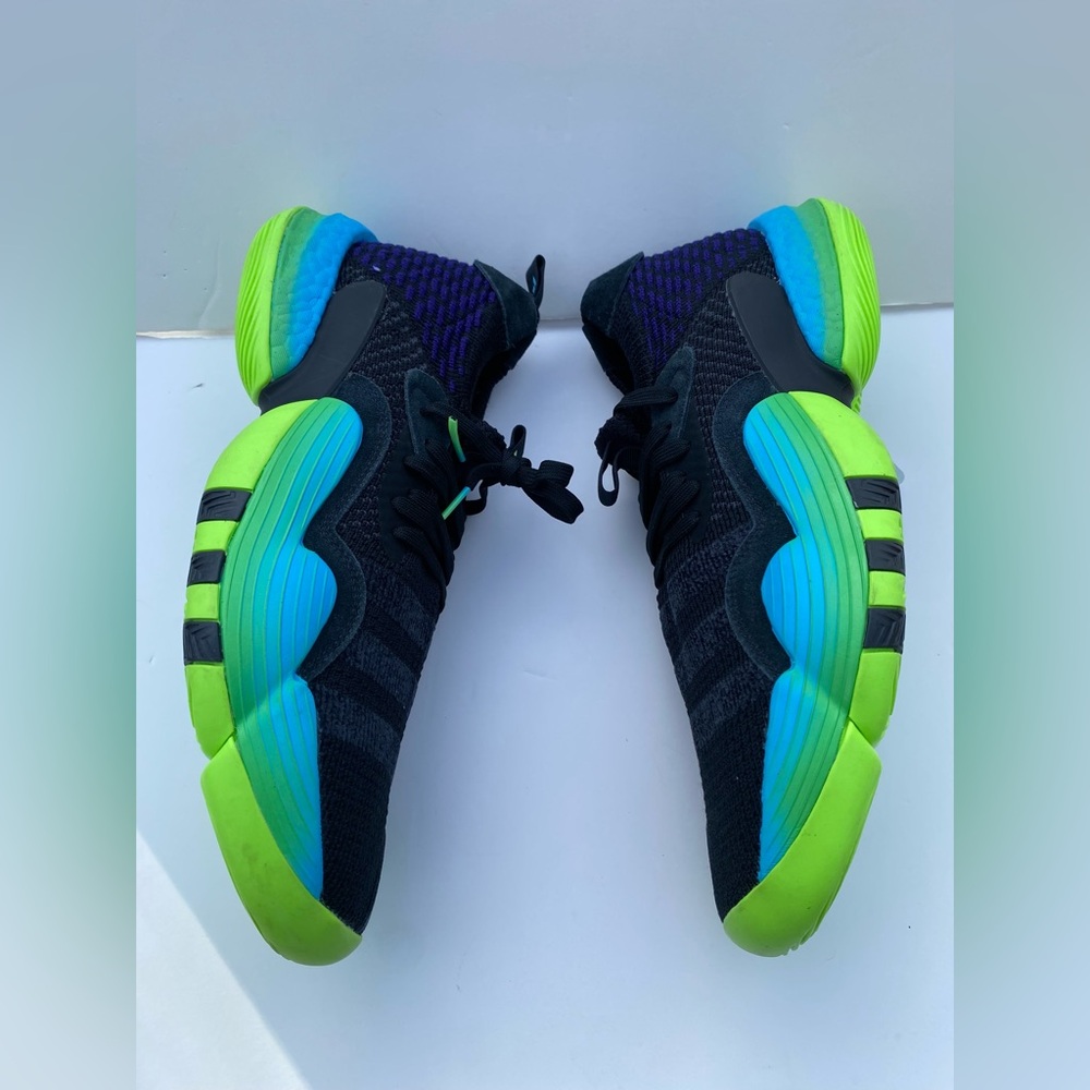 Adidas Trae Young 2 Solar Green Basketball Sneakers Men’s Sz 12 New No Box